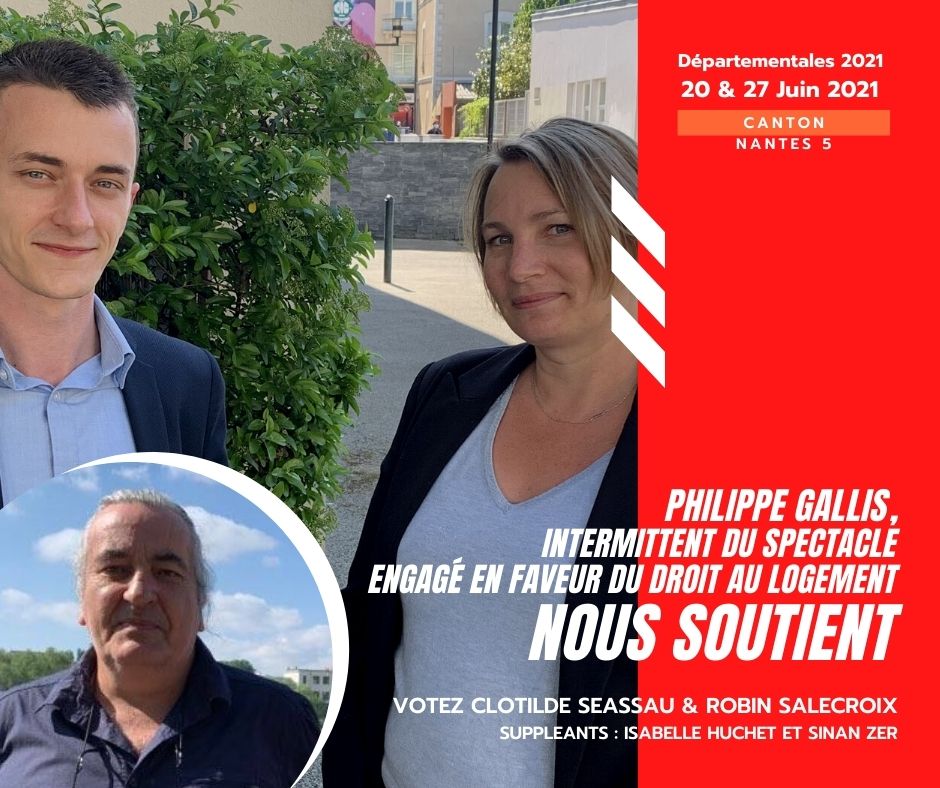 Philippe Gallis nous soutient
